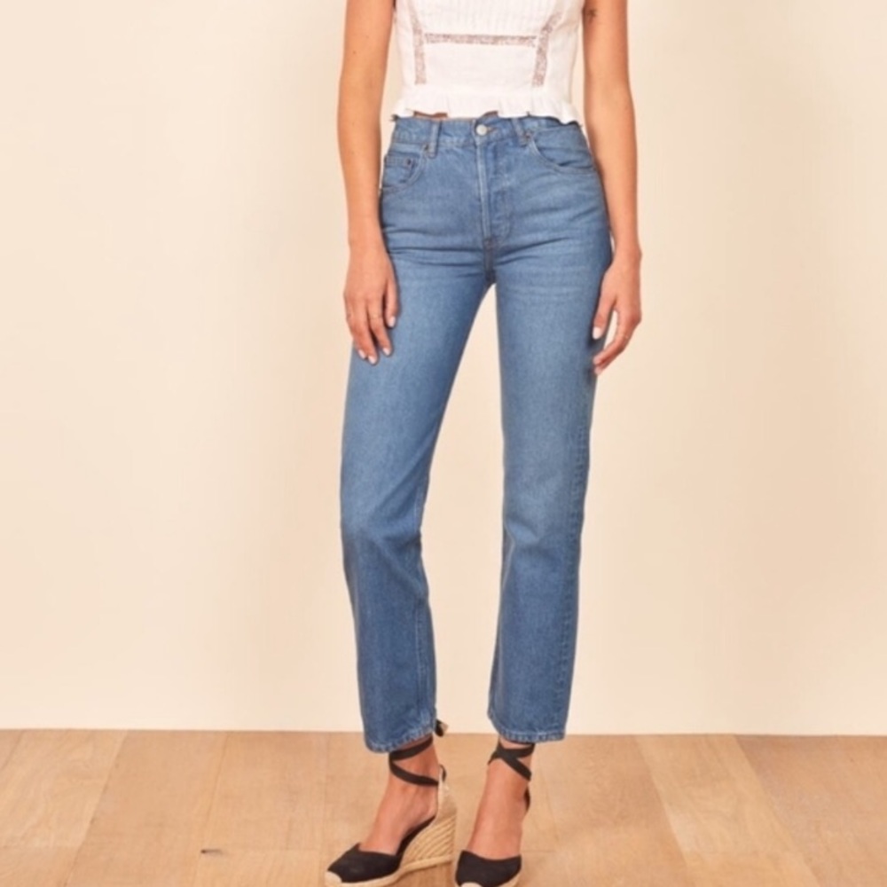 Cynthia reformation jeans 28